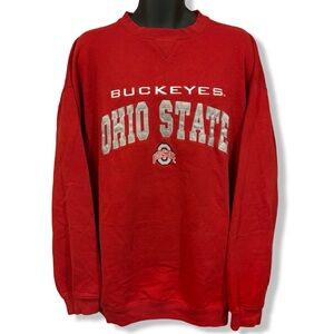 Vintage 90s Ohio State Buckeyes Embroidered Crewneck Sweatshirt